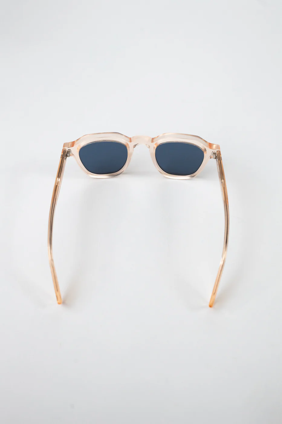 Geometric - SP-05 Sunglasses - Champagne, Navy - Image 5