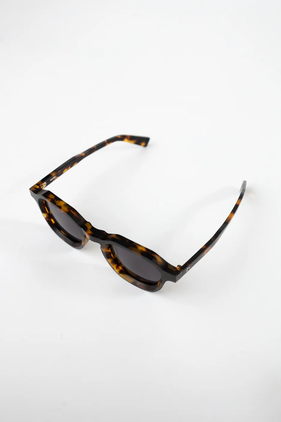 Geometric - SP-05 Sunglasses - Tortoise, Grey - Image 6