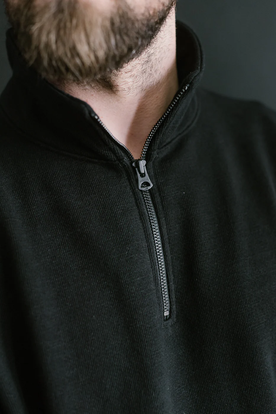 JM7503 - GG Sweat Half Zip - 07 Black - Image 17