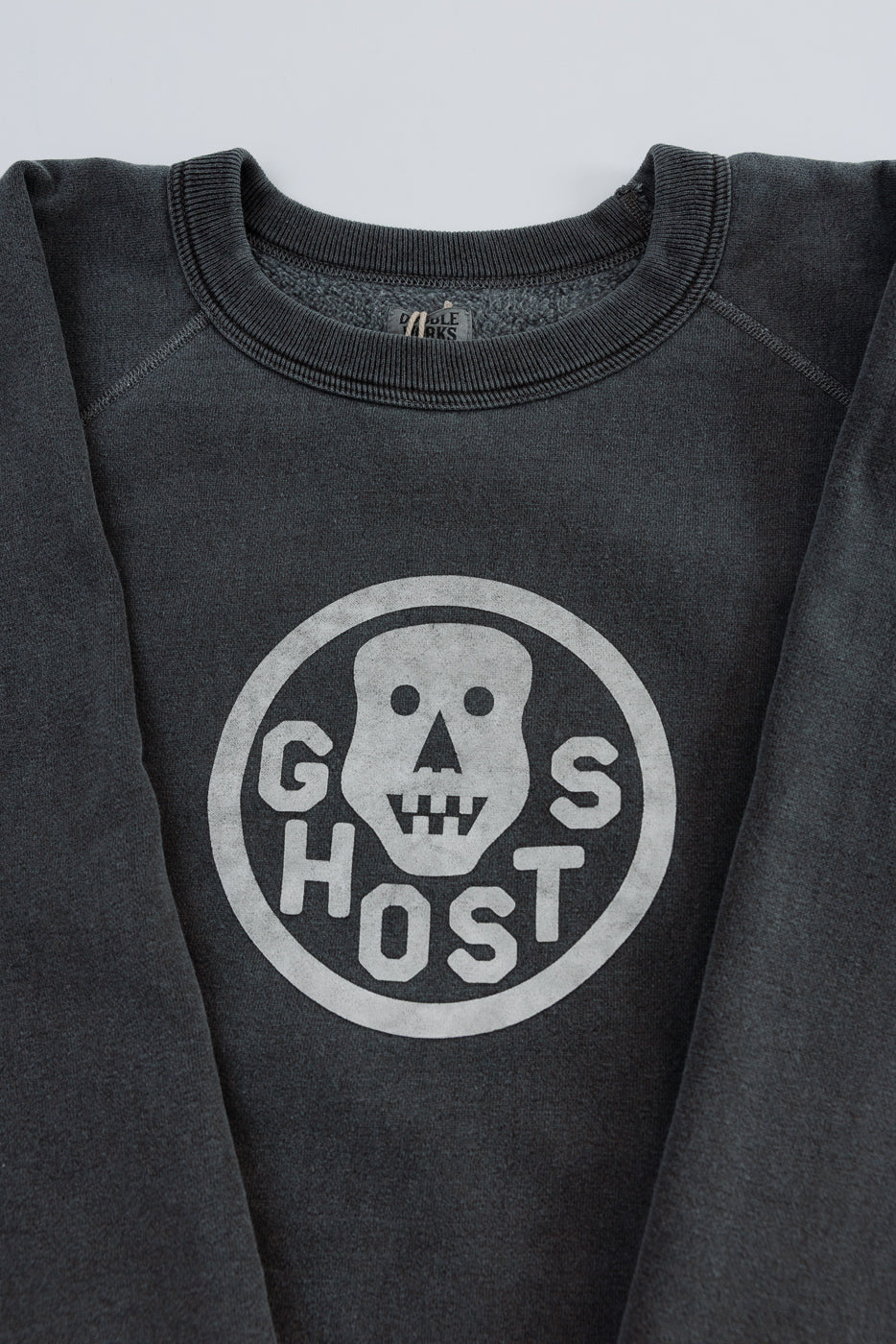 "Ghosts" Faded Print Sweatshirt - PD Sumikuro - Image 2