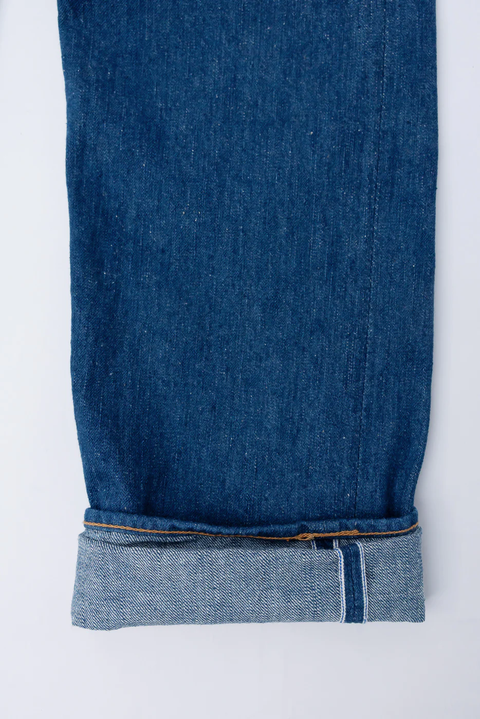 GRE-003 - 14oz Greencast Indigo Selvedge Jeans - Regular Straight - Image 5