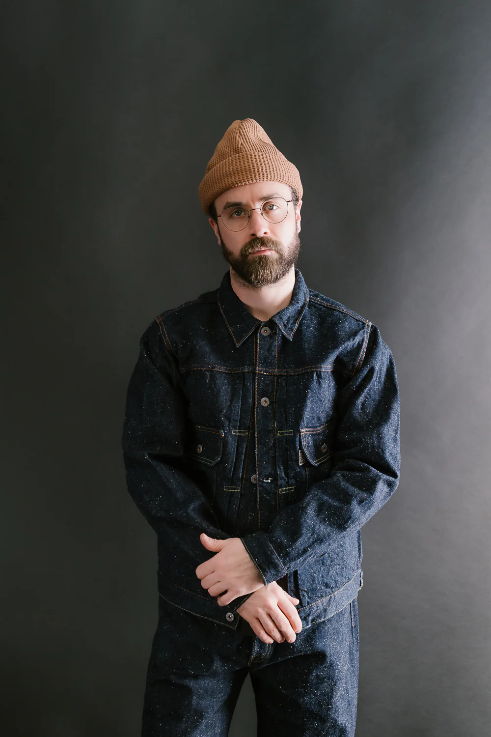 15oz Nep Yarn Type II Jacket - Indigo - Image 12