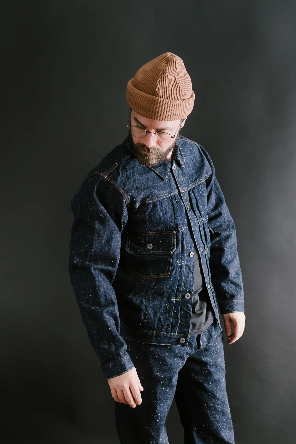 15oz Nep Yarn Type II Jacket - Indigo - Image 13