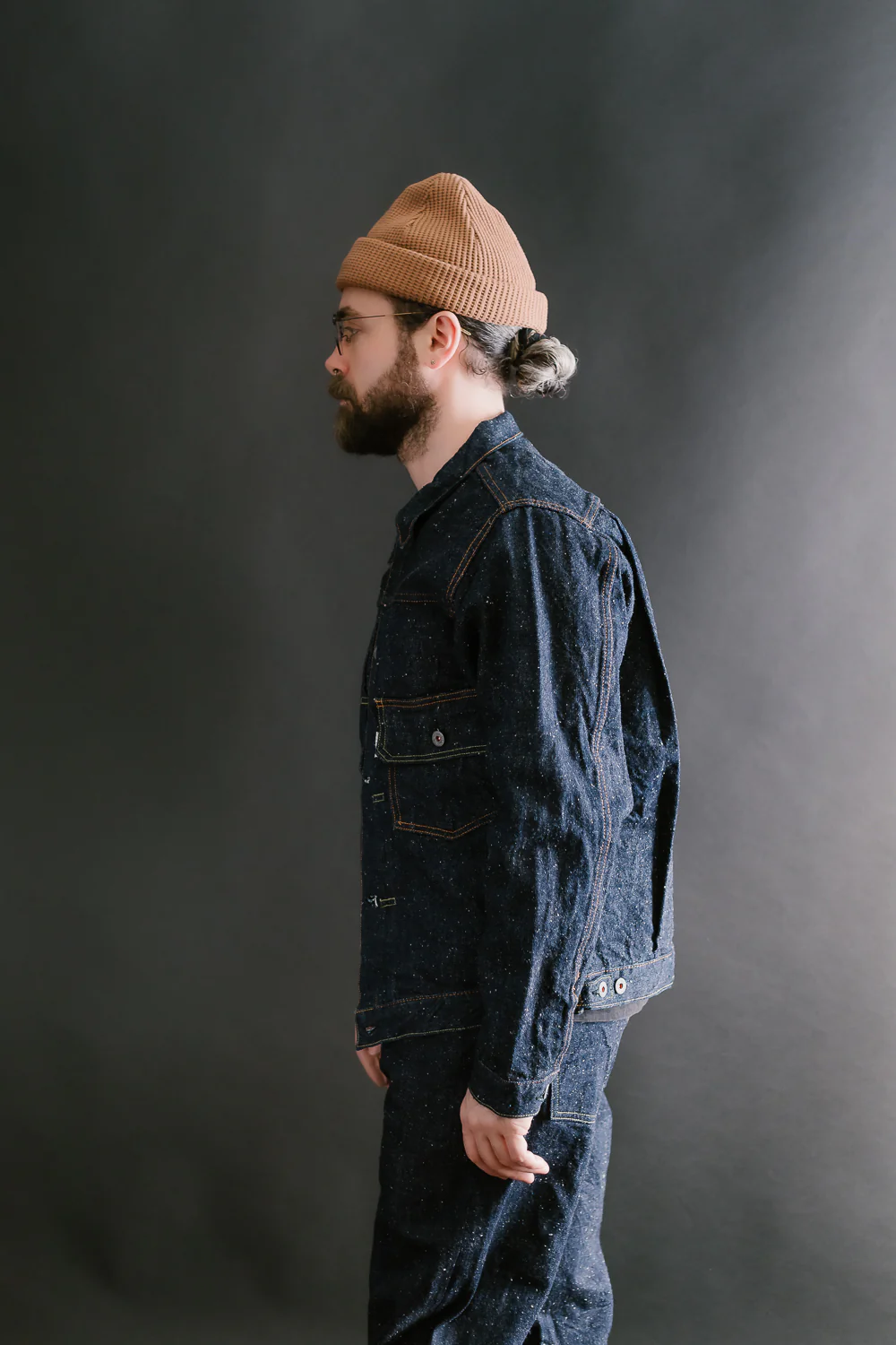 15oz Nep Yarn Type II Jacket - Indigo - Image 17