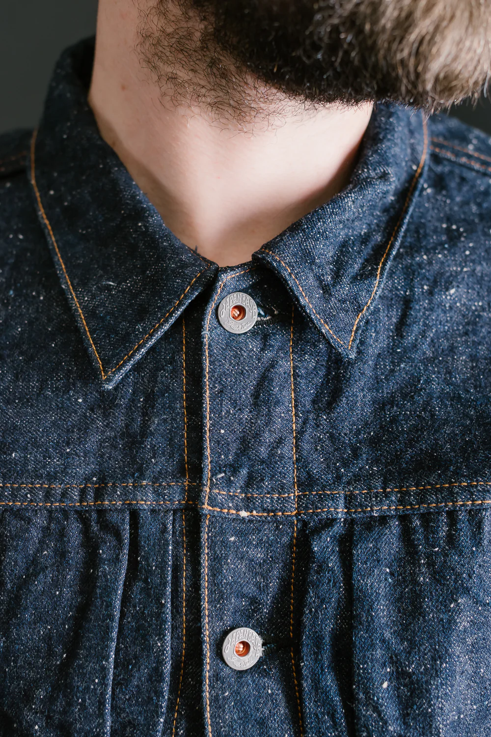 15oz Nep Yarn Type II Jacket - Indigo - Image 21