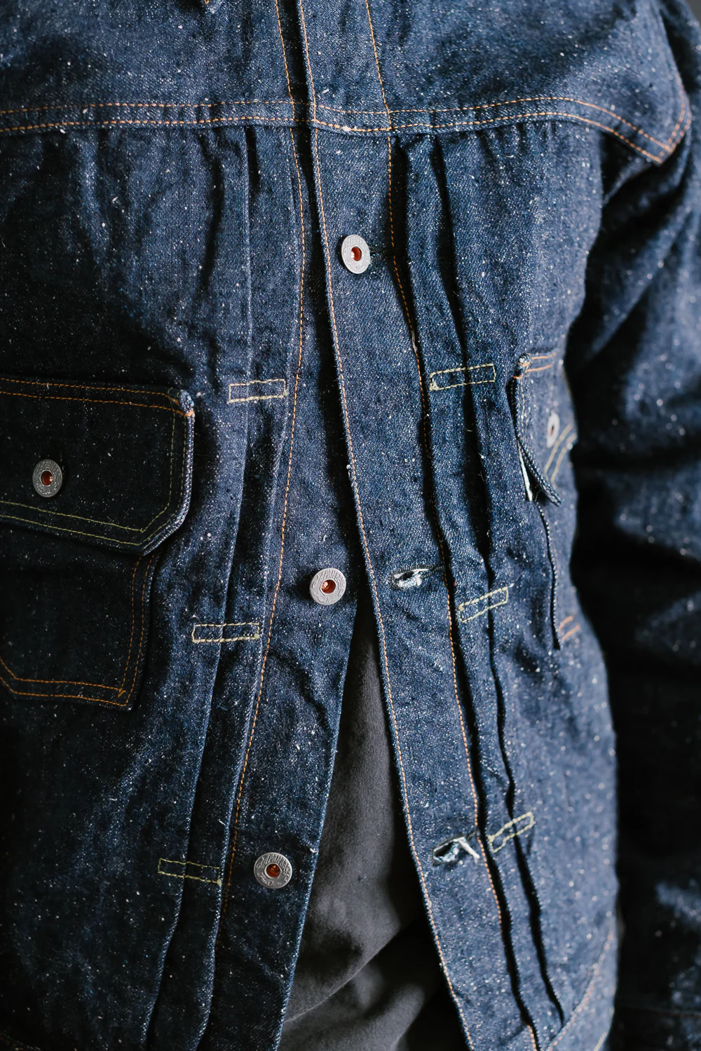 15oz Nep Yarn Type II Jacket - Indigo - Image 22
