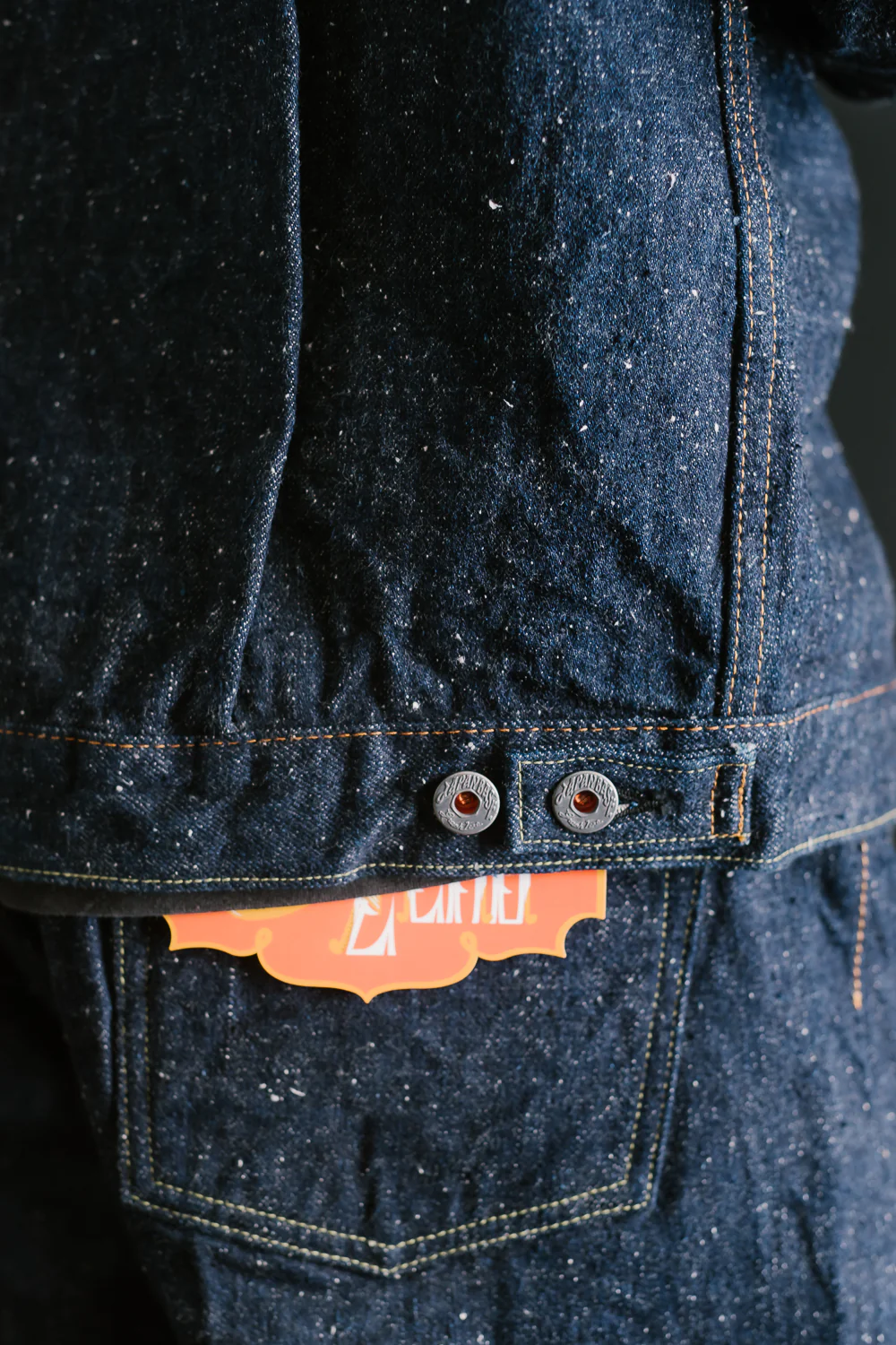 15oz Nep Yarn Type II Jacket - Indigo - Image 25