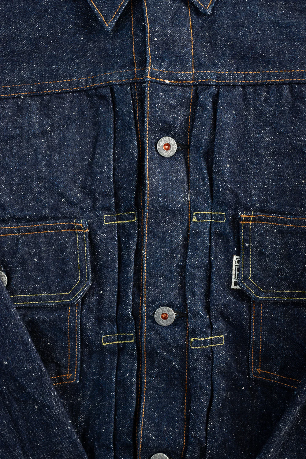 15oz Nep Yarn Type II Jacket - Indigo - Image 3