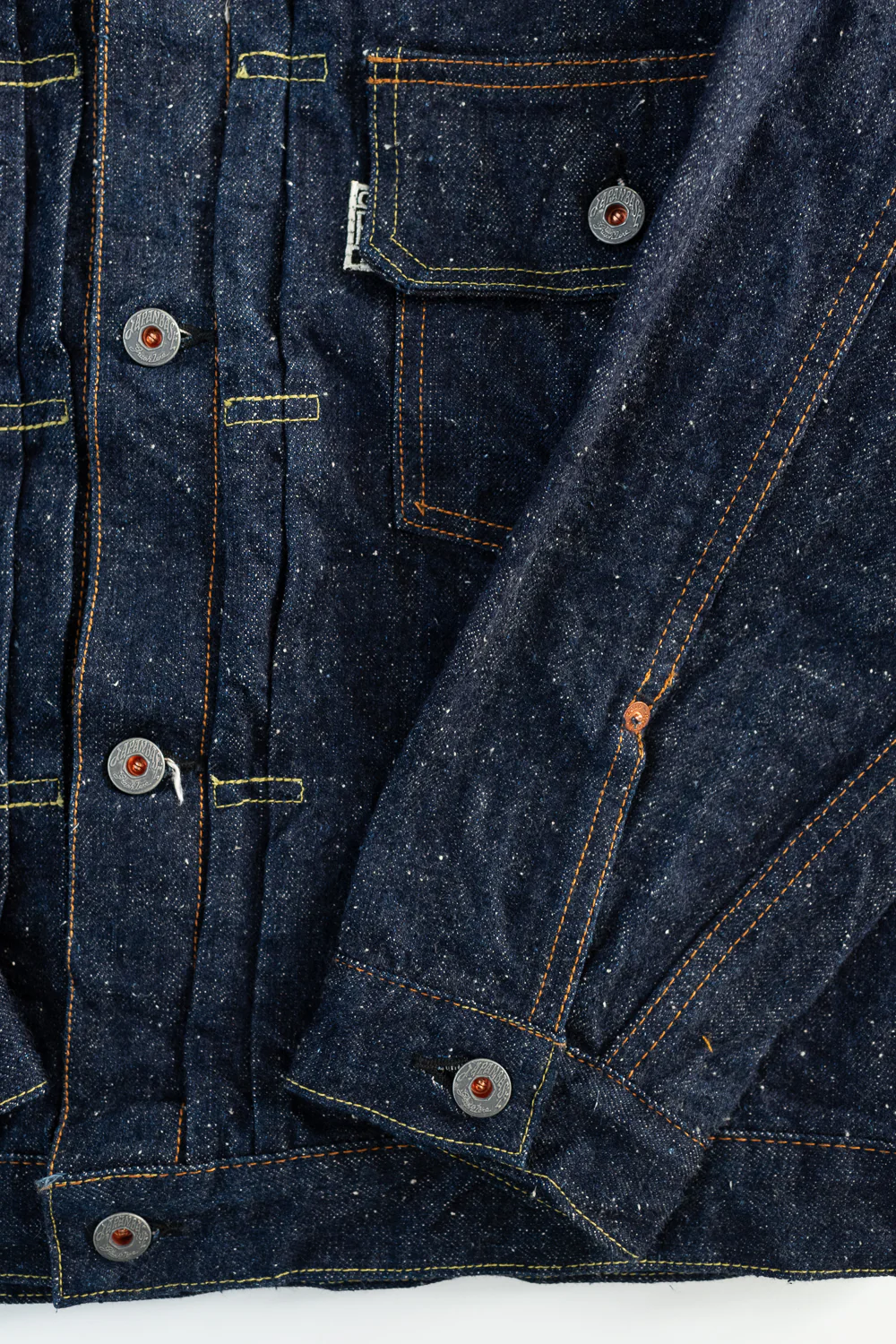 15oz Nep Yarn Type II Jacket - Indigo - Image 4
