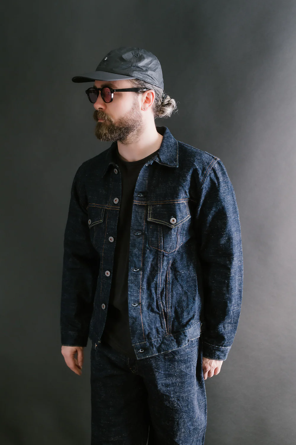 15oz Slub Yarn Type III Jacket - Indigo - Image 12