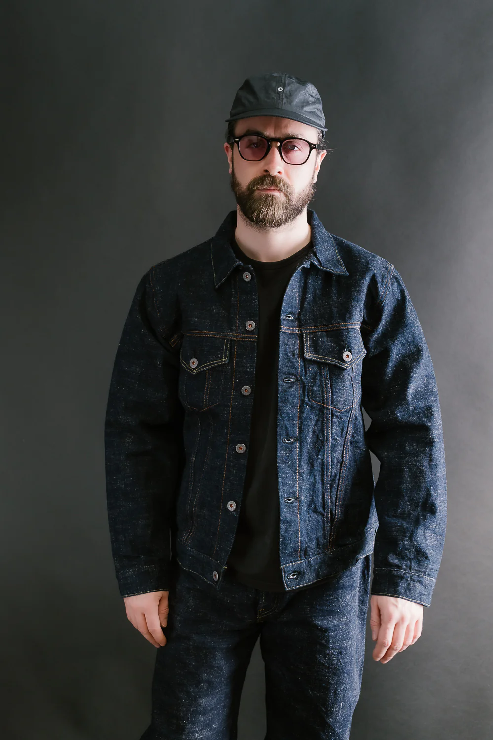 15oz Slub Yarn Type III Jacket - Indigo - Image 17