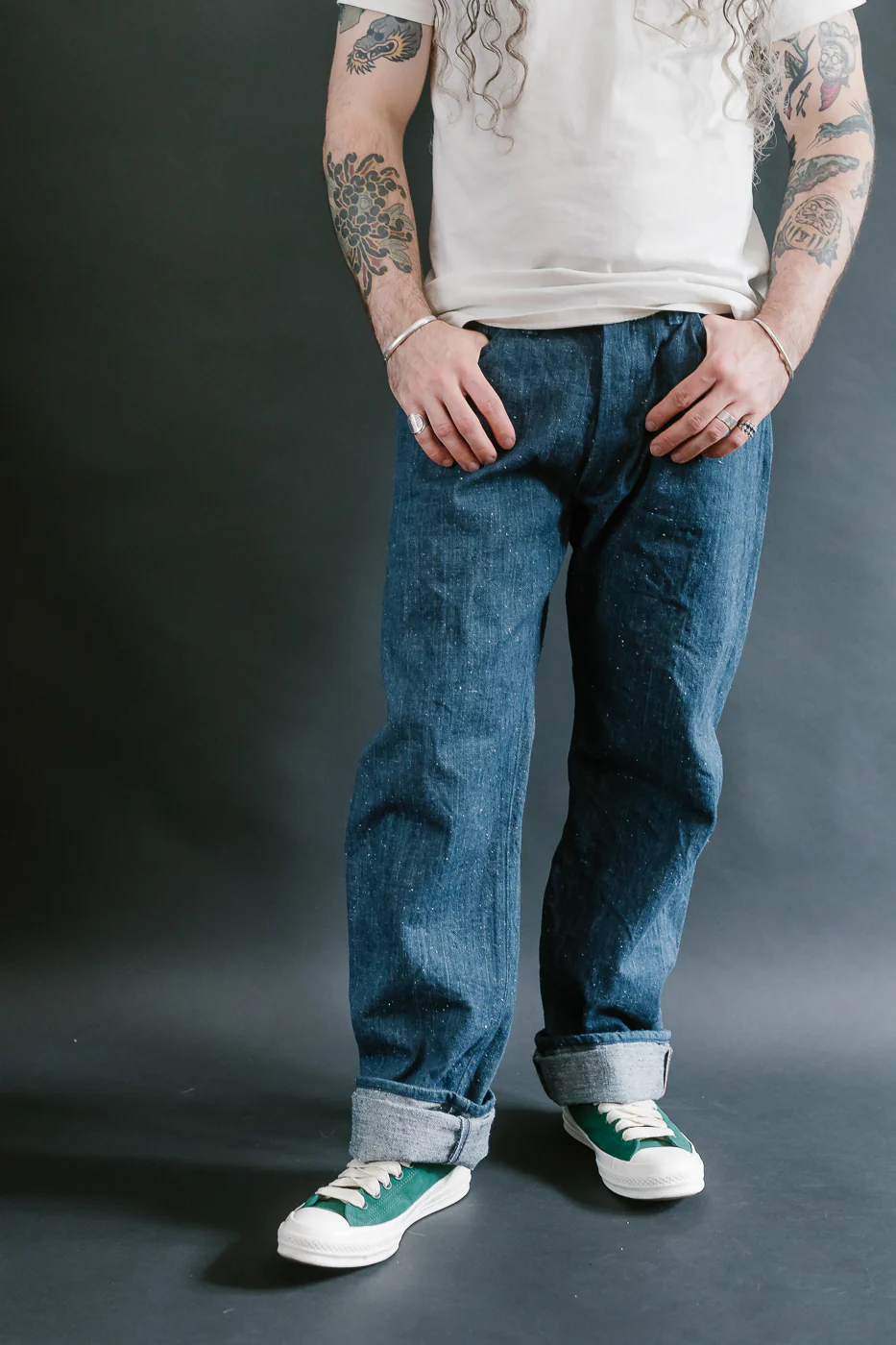 13oz Aizome Naturally Dyed Nep Selvedge Jeans - Heritage Straight - Image 10