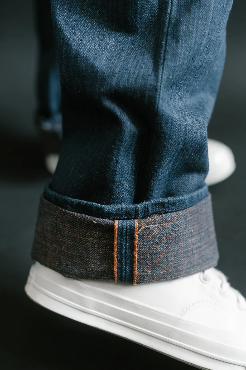 Lot 1 - 13oz Aizome x Persimmon Naturally Dyed Nep Selvedge Jeans - Heritage Straight - Image 21