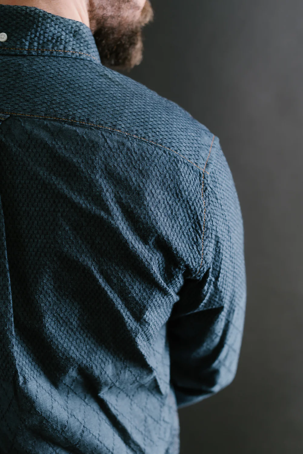 Standard Button Down Long Sleeve Shirt - Kendo Blue - Image 22