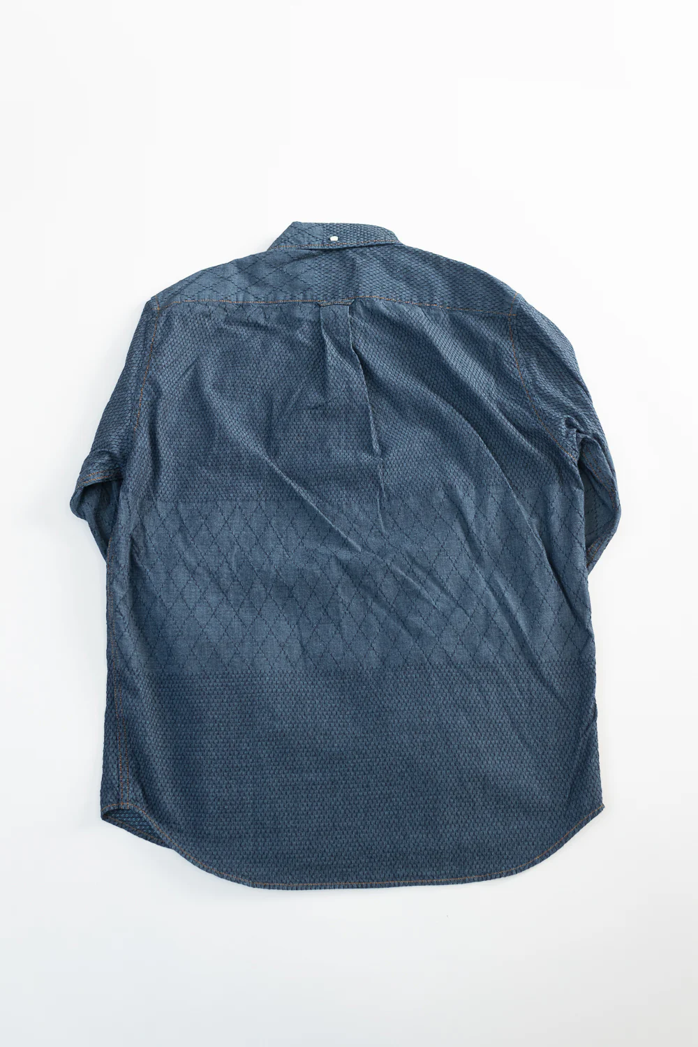 Standard Button Down Long Sleeve Shirt - Kendo Blue - Image 5