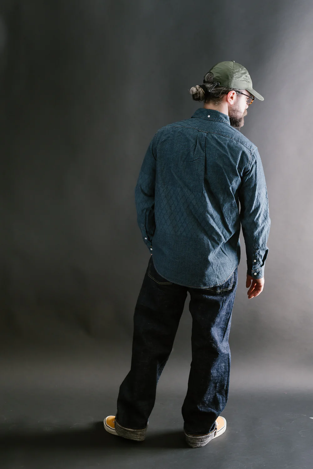 Standard Button Down Long Sleeve Shirt - Kendo Blue - Image 8
