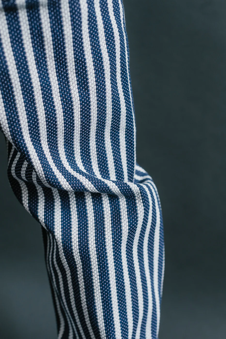 14.5oz Double-Yarn Stripe Sashiko Selvedge Jeans - Heritage Straight - Image 19