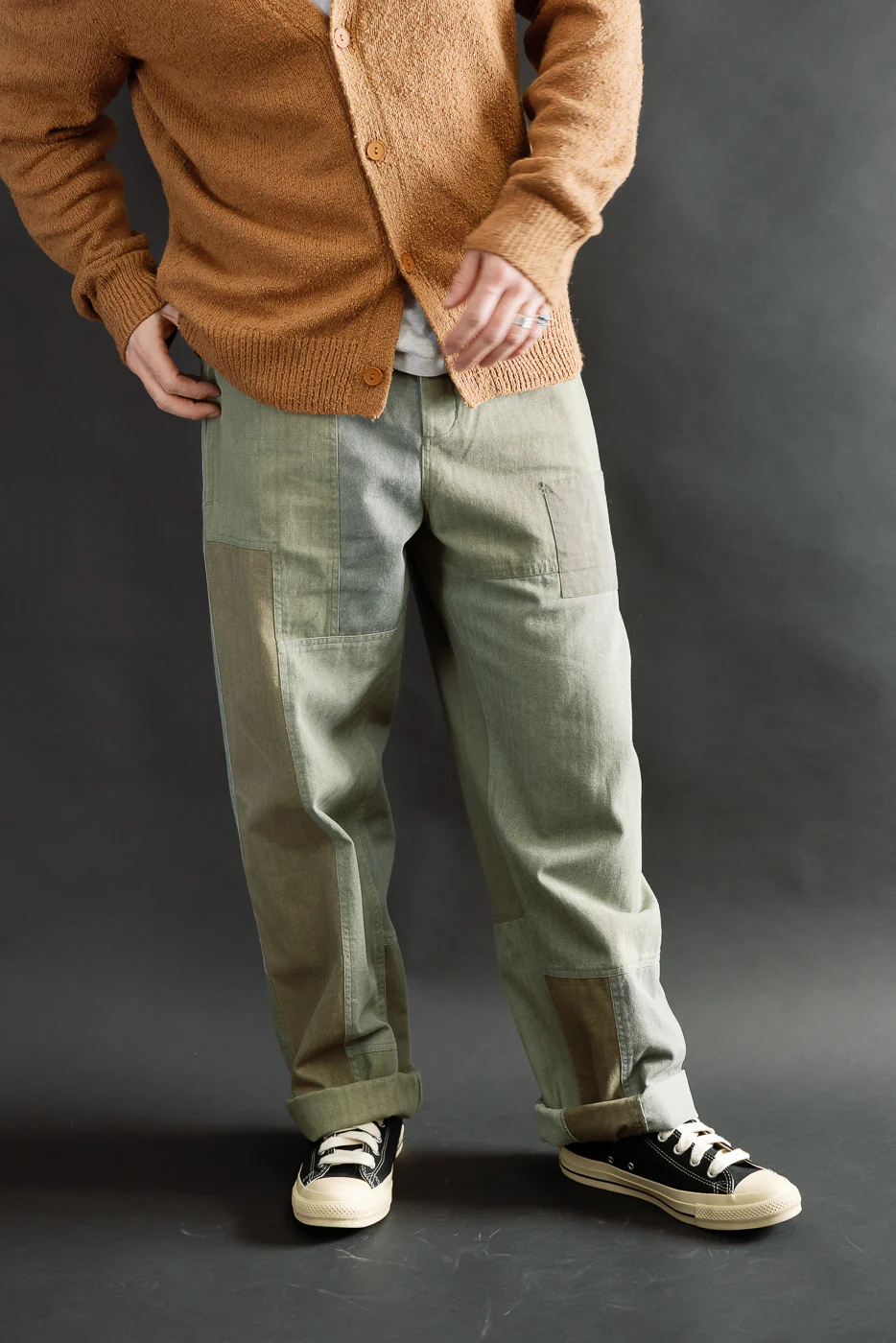 Harvest Pant - Patchwork Olive - Image 10