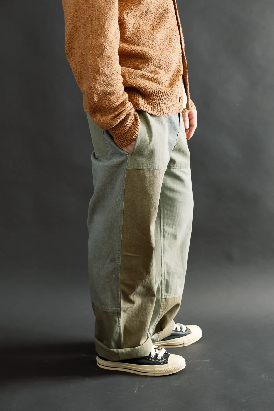 Harvest Pant - Patchwork Olive - Image 12