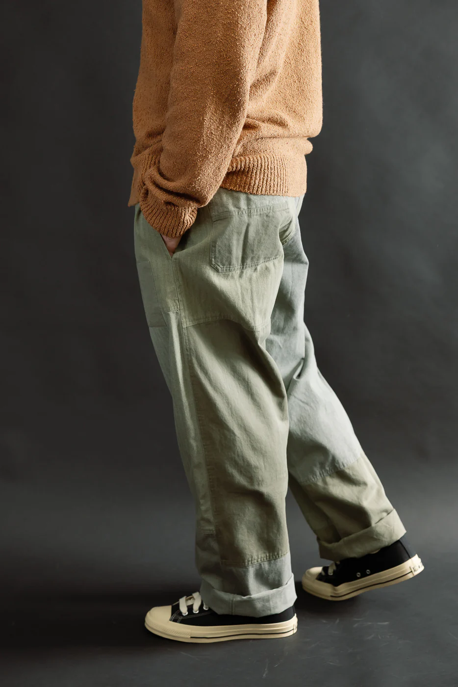Harvest Pant - Patchwork Olive - Image 14