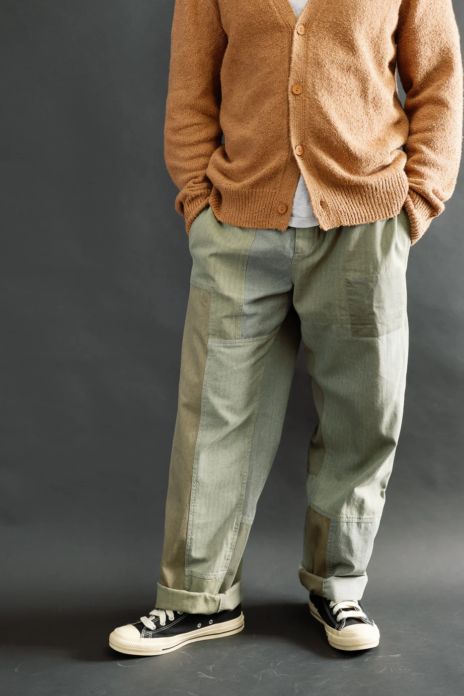 Harvest Pant - Patchwork Olive - Image 15