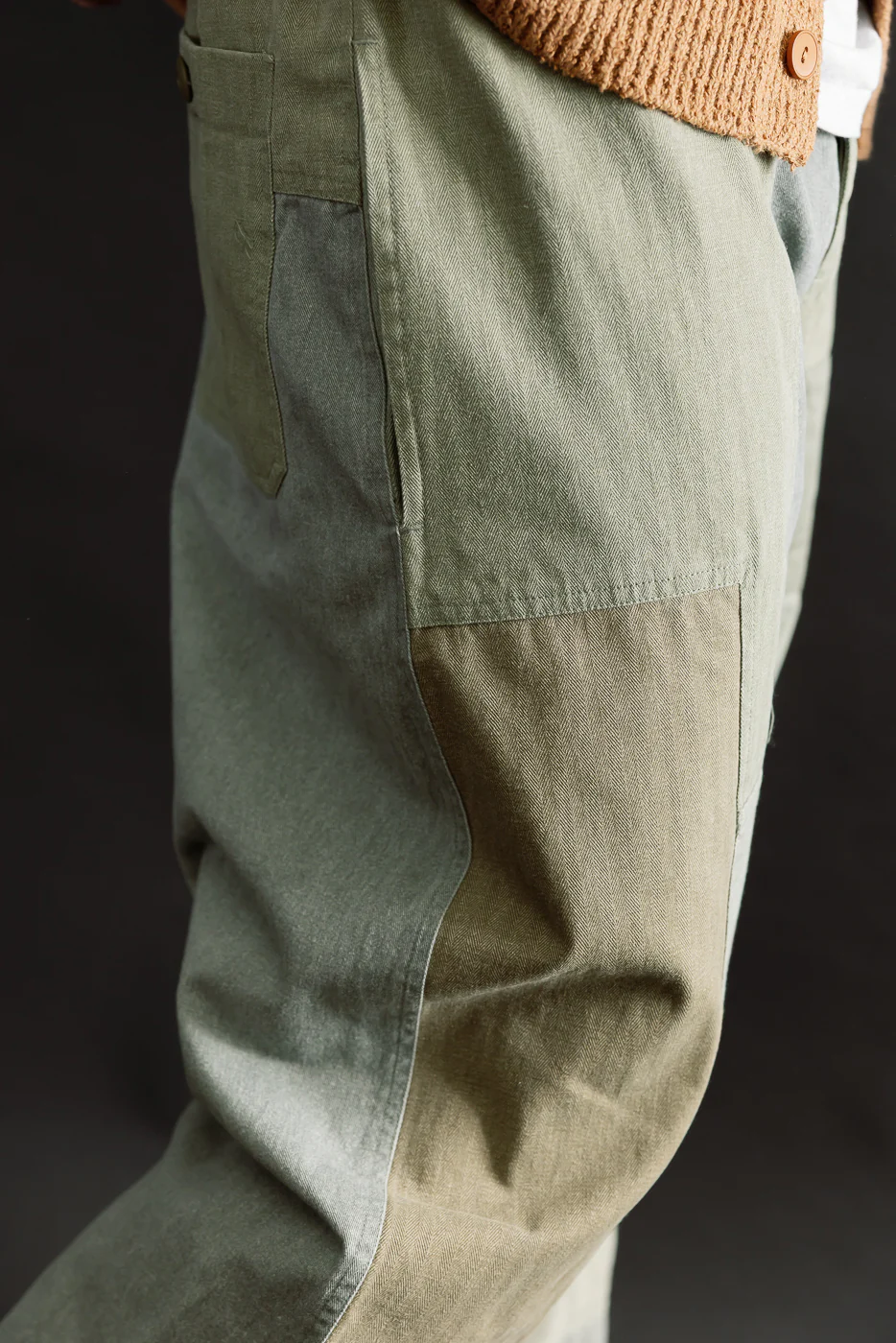 Harvest Pant - Patchwork Olive - Image 17