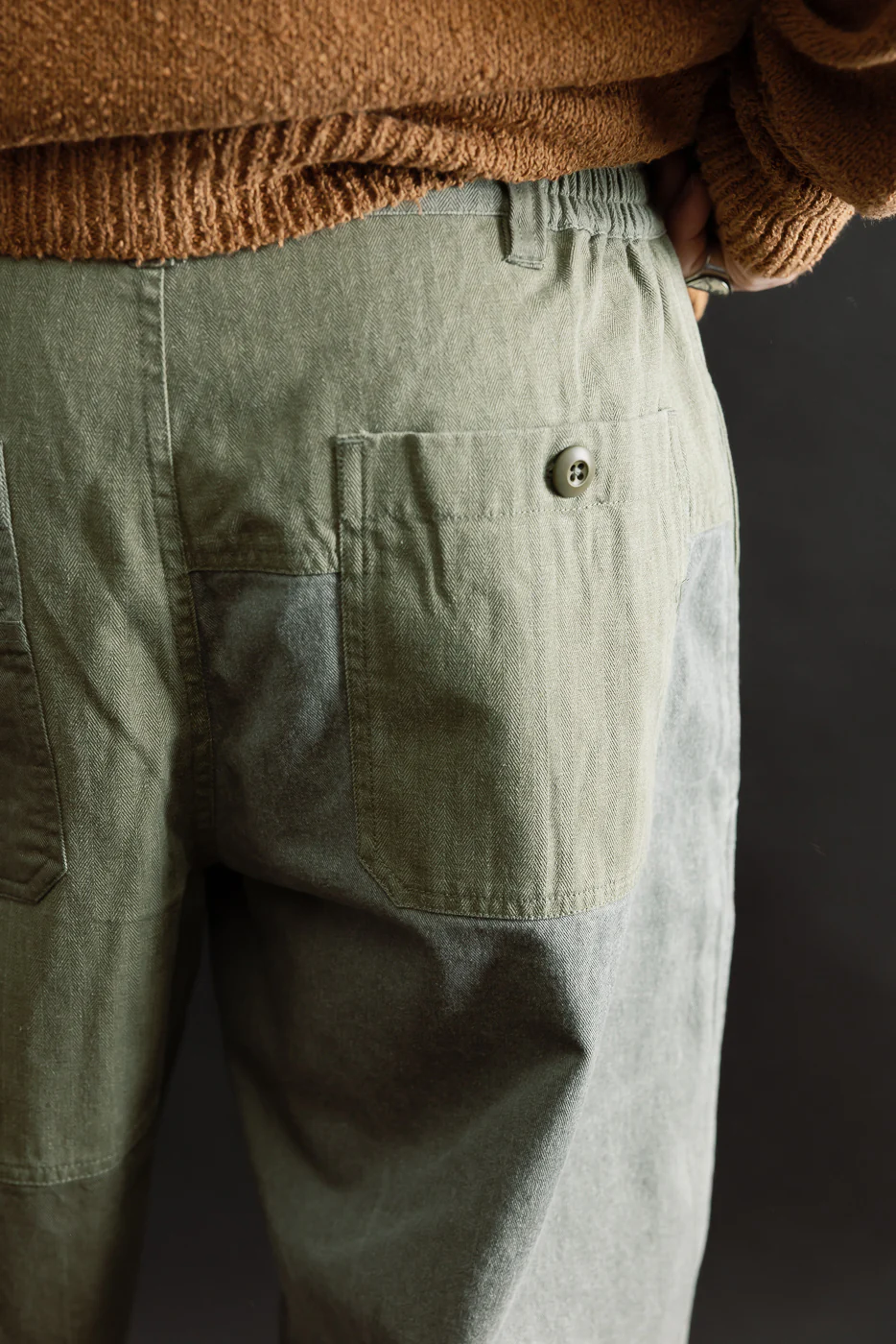 Harvest Pant - Patchwork Olive - Image 19