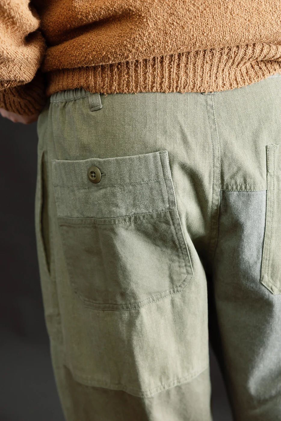 Harvest Pant - Patchwork Olive - Image 20