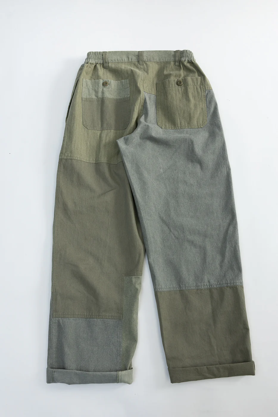 Harvest Pant - Patchwork Olive - Image 6