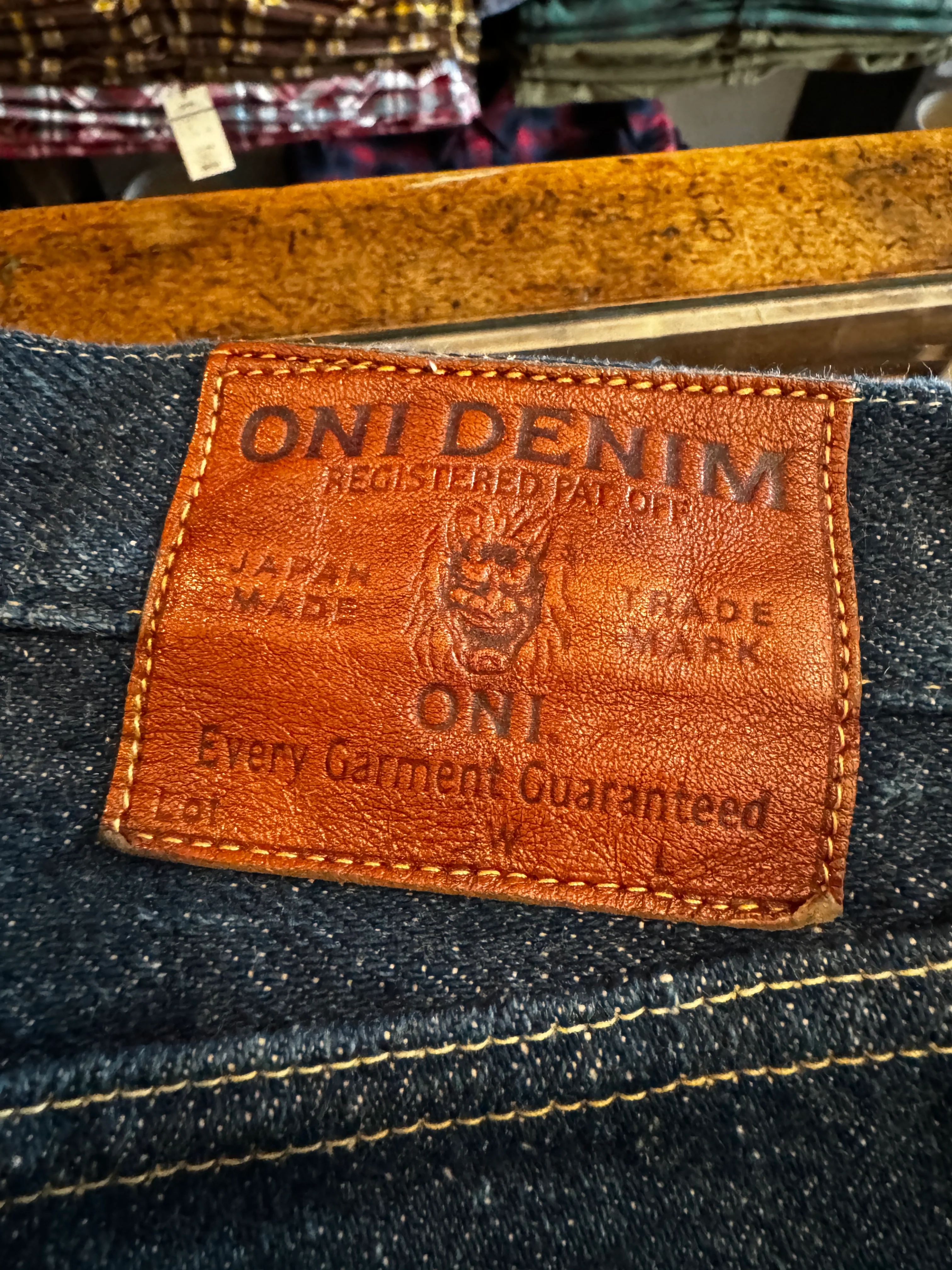 Heavily Used - ONI-502ZR - Raw Hemmed Secret Denim - Slim Tapered - 31 - Image 2