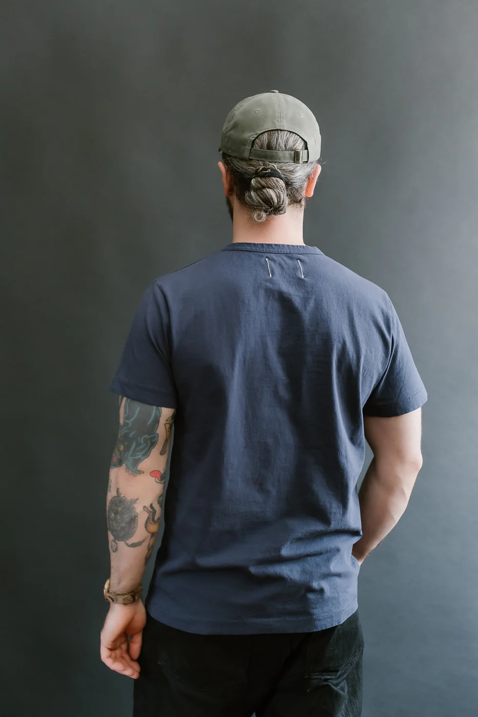 Heavy Duty T-Shirt - Navy - Image 11