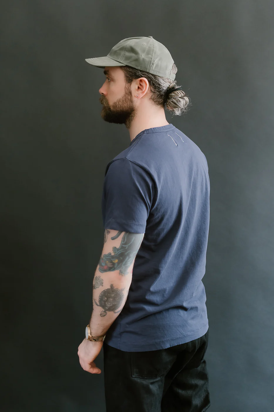 Heavy Duty T-Shirt - Navy - Image 12