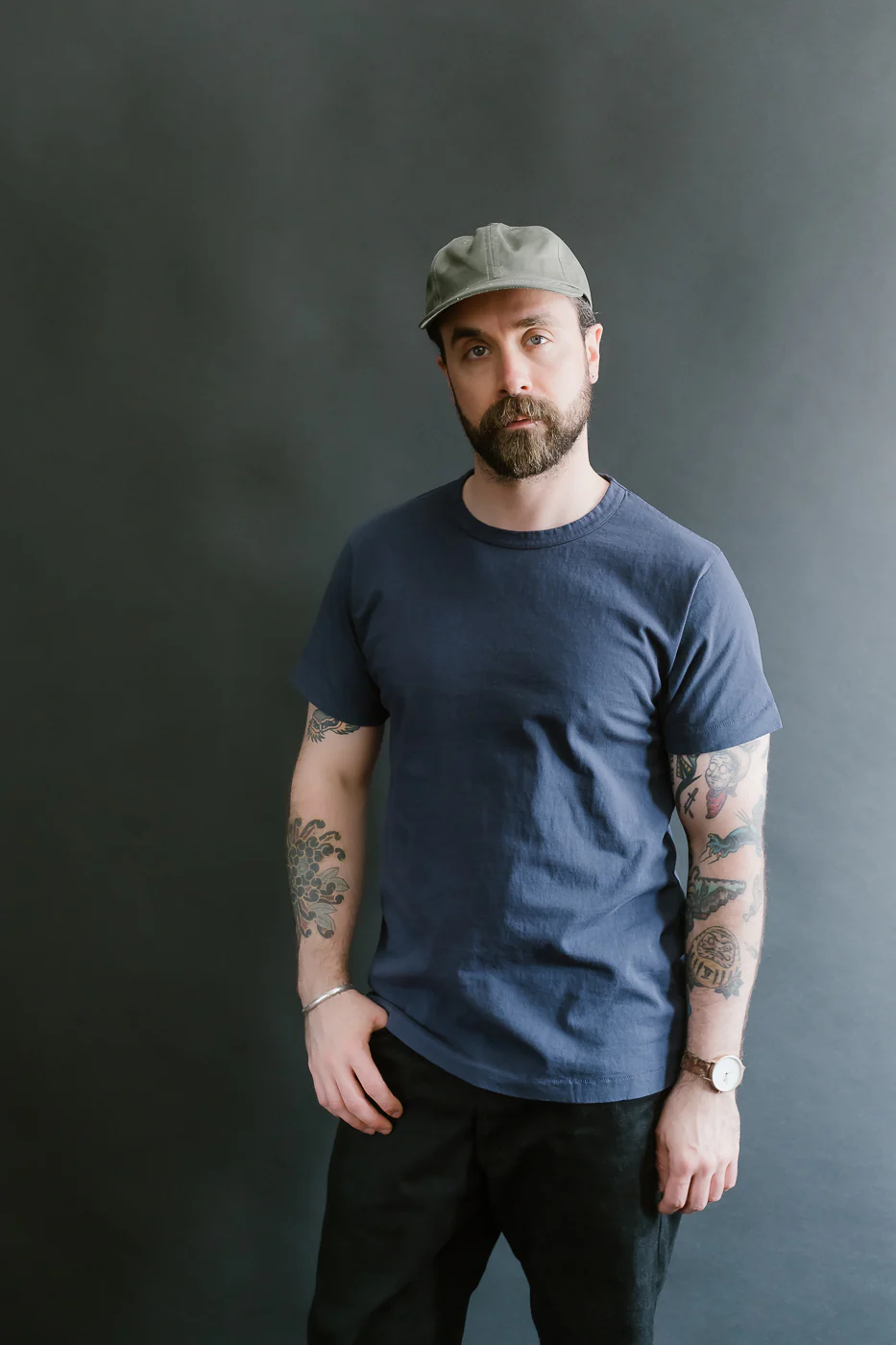 Heavy Duty T-Shirt - Navy - Image 13