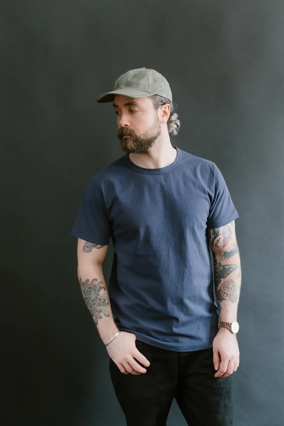 Heavy Duty T-Shirt - Navy - Image 8