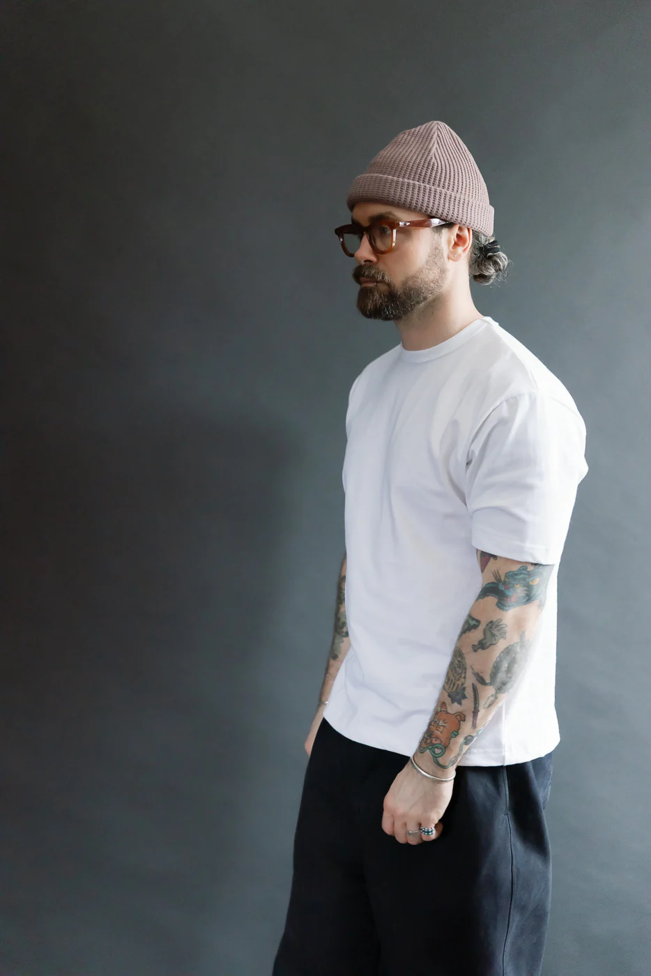 Heavyweight Boxy T-Shirt - White - Image 9