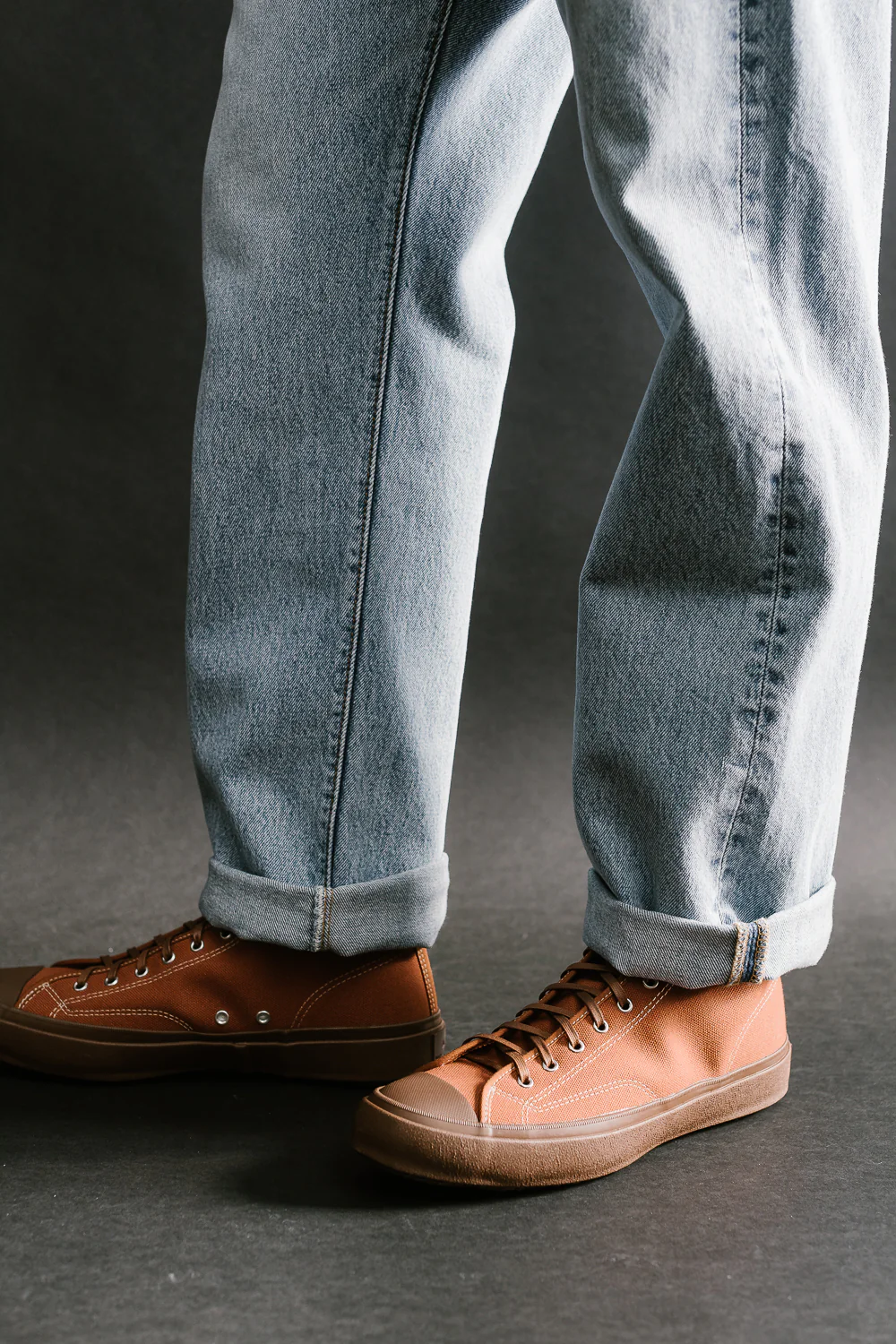 Hi Basket Sneaker - Brown - Image 11