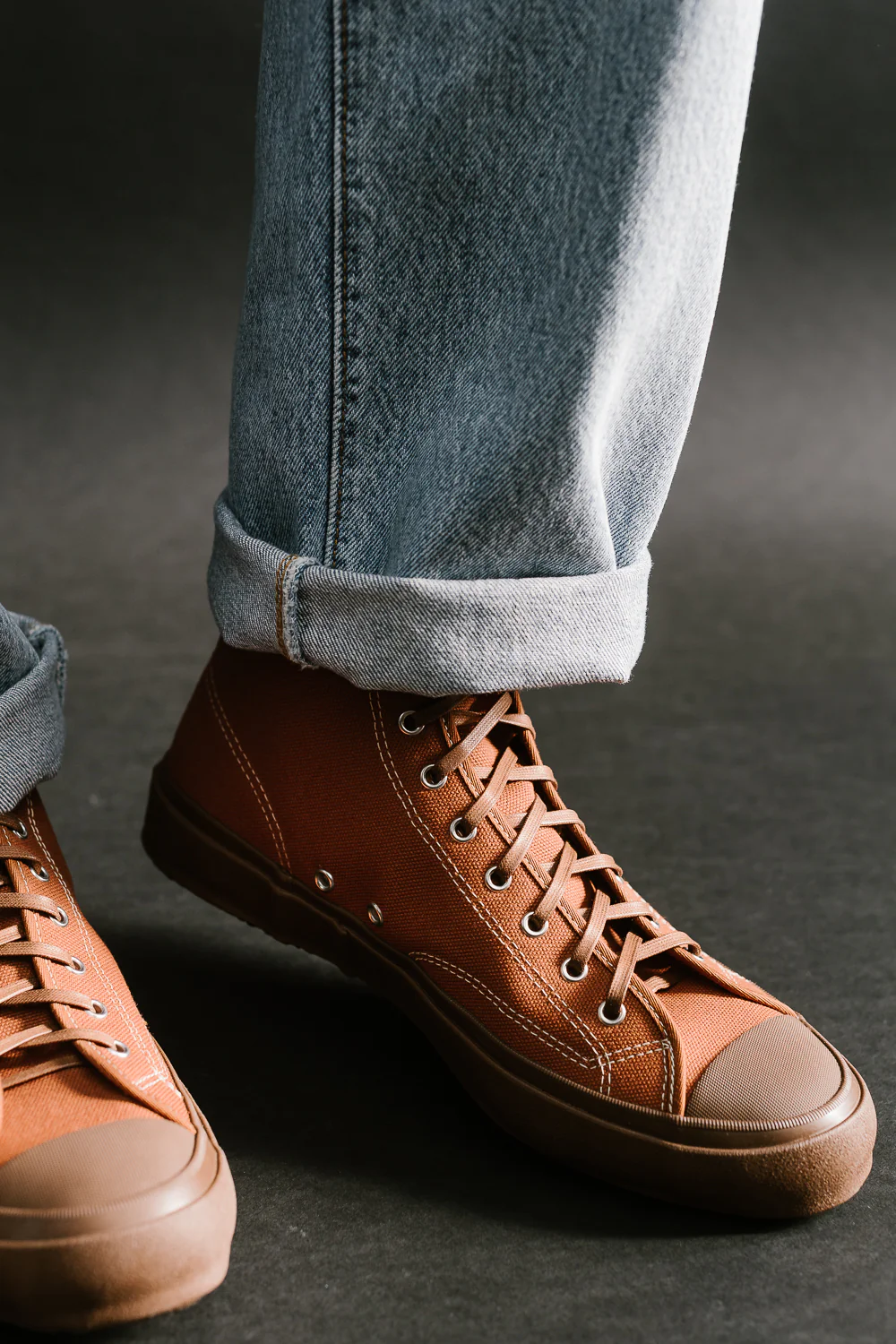 Hi Basket Sneaker - Brown - Image 17