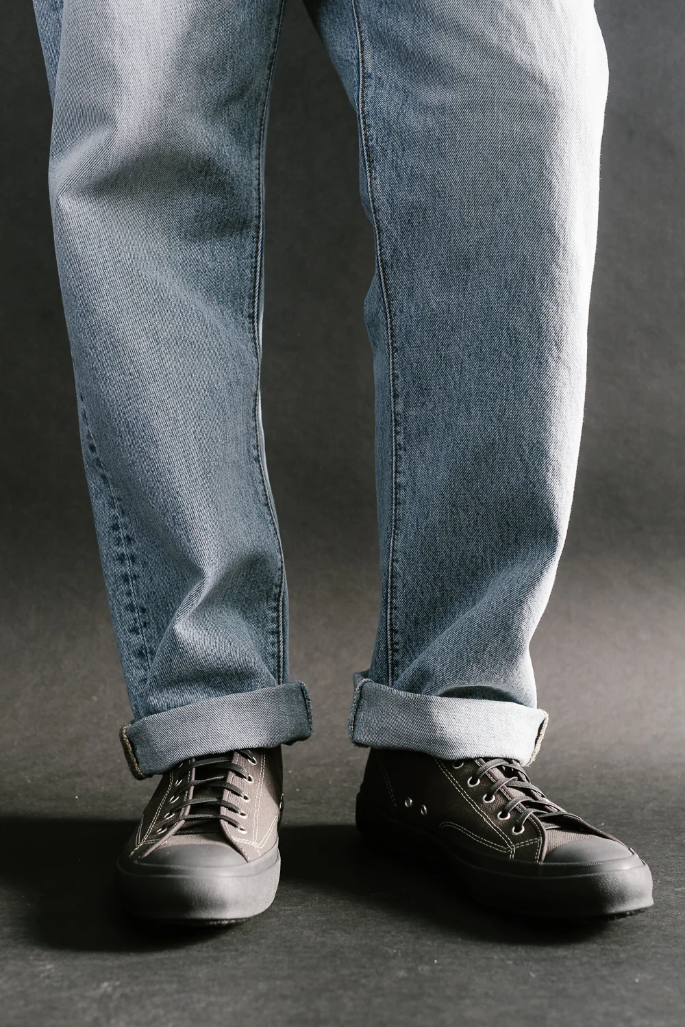 Hi Basket Sneaker - Charcoal - Image 13
