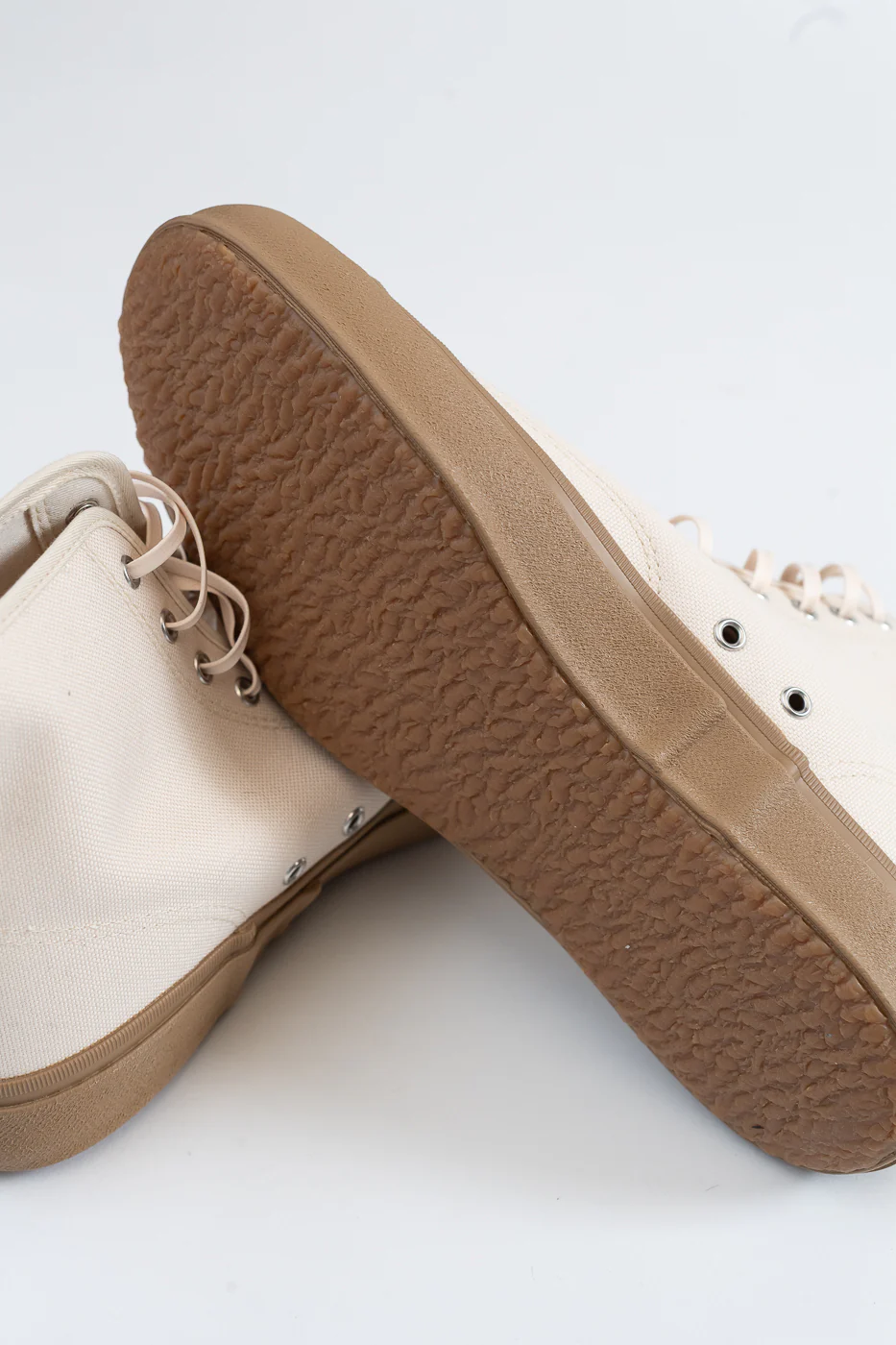 Hi Basket Sneaker - Natural, Gum - Image 6