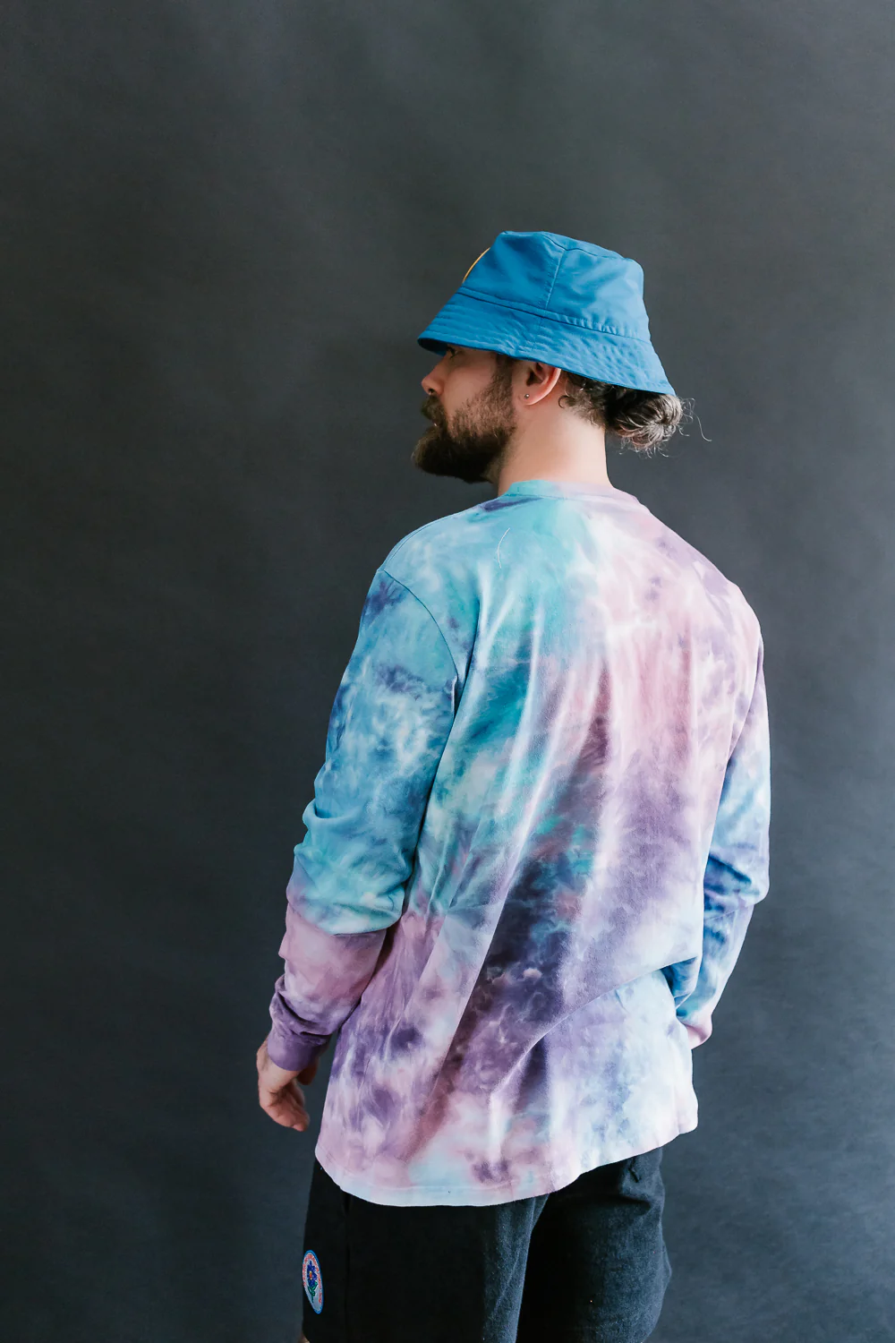 Howlin' Tie Dye T-Shirt Long Sleeve - Night Mix - Image 12