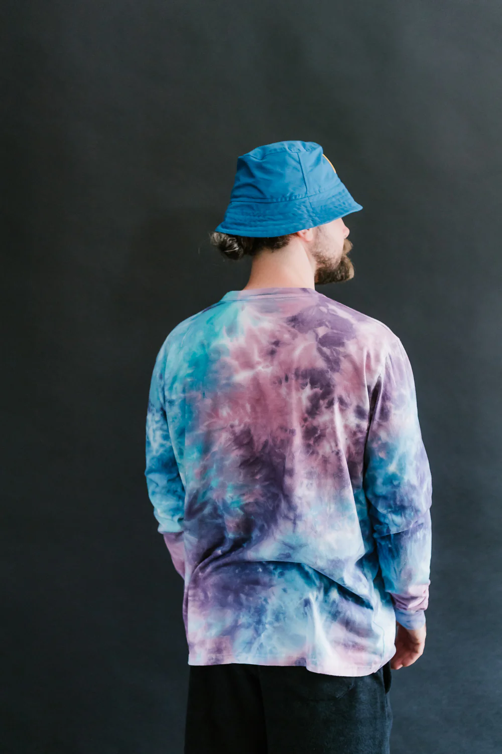 Howlin' Tie Dye T-Shirt Long Sleeve - Night Mix - Image 13