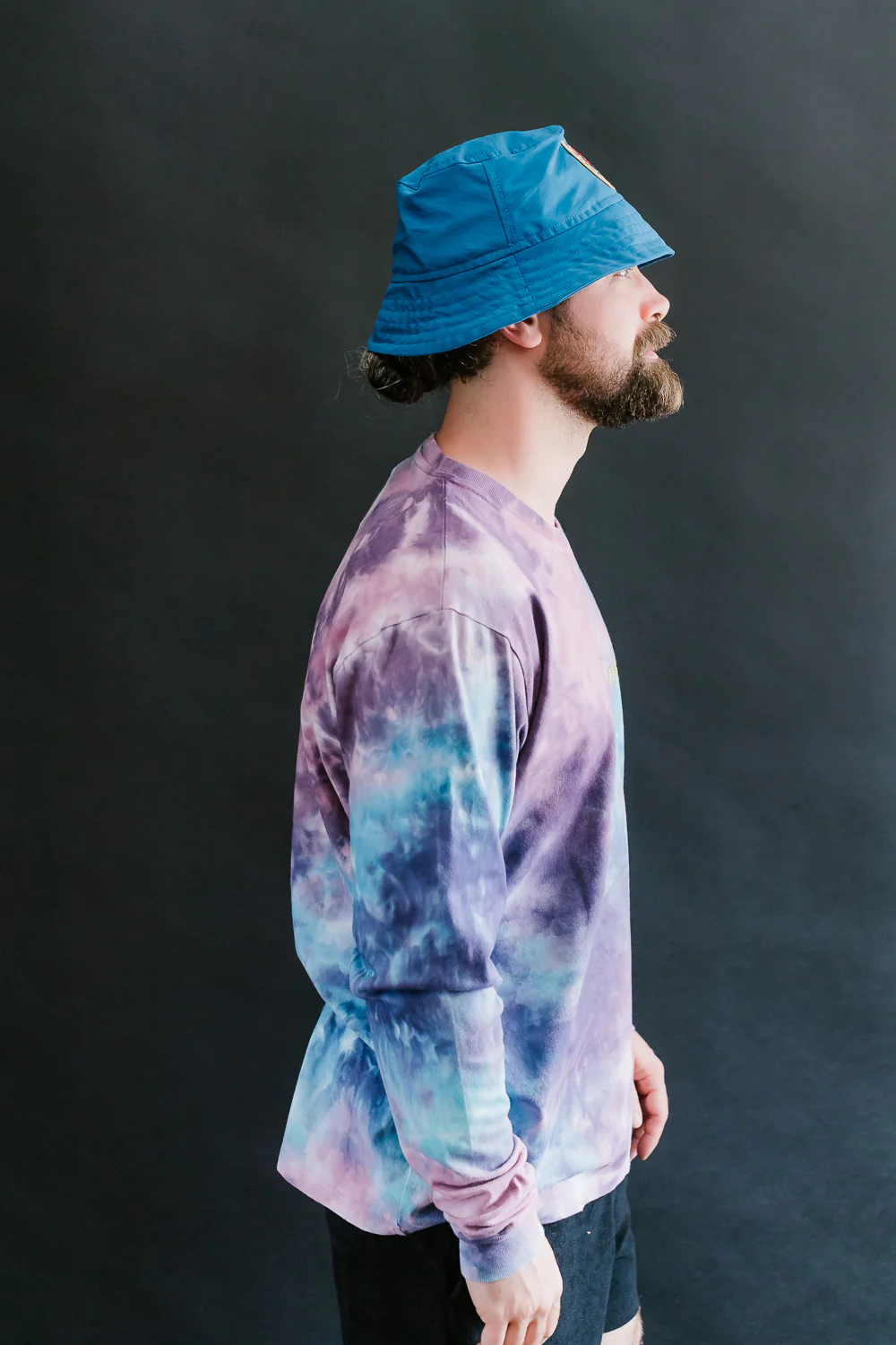 Howlin' Tie Dye T-Shirt Long Sleeve - Night Mix - Image 14
