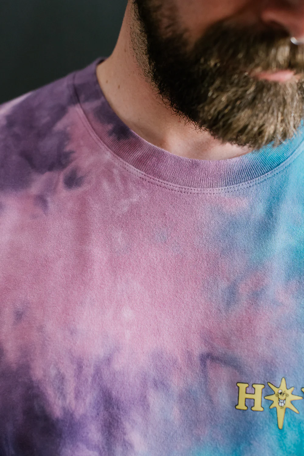 Howlin' Tie Dye T-Shirt Long Sleeve - Night Mix - Image 19