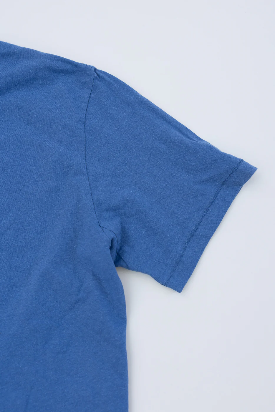 HPT01.663 - 4.6oz Cotton Hemp T-Shirt, All Plant Based - Faded Blue - Image 3