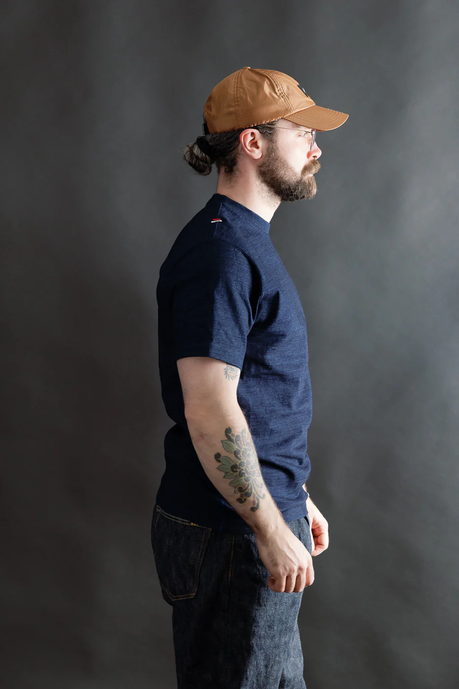Shinkai Heavy T-Shirt - Indigo Dye - Image 10