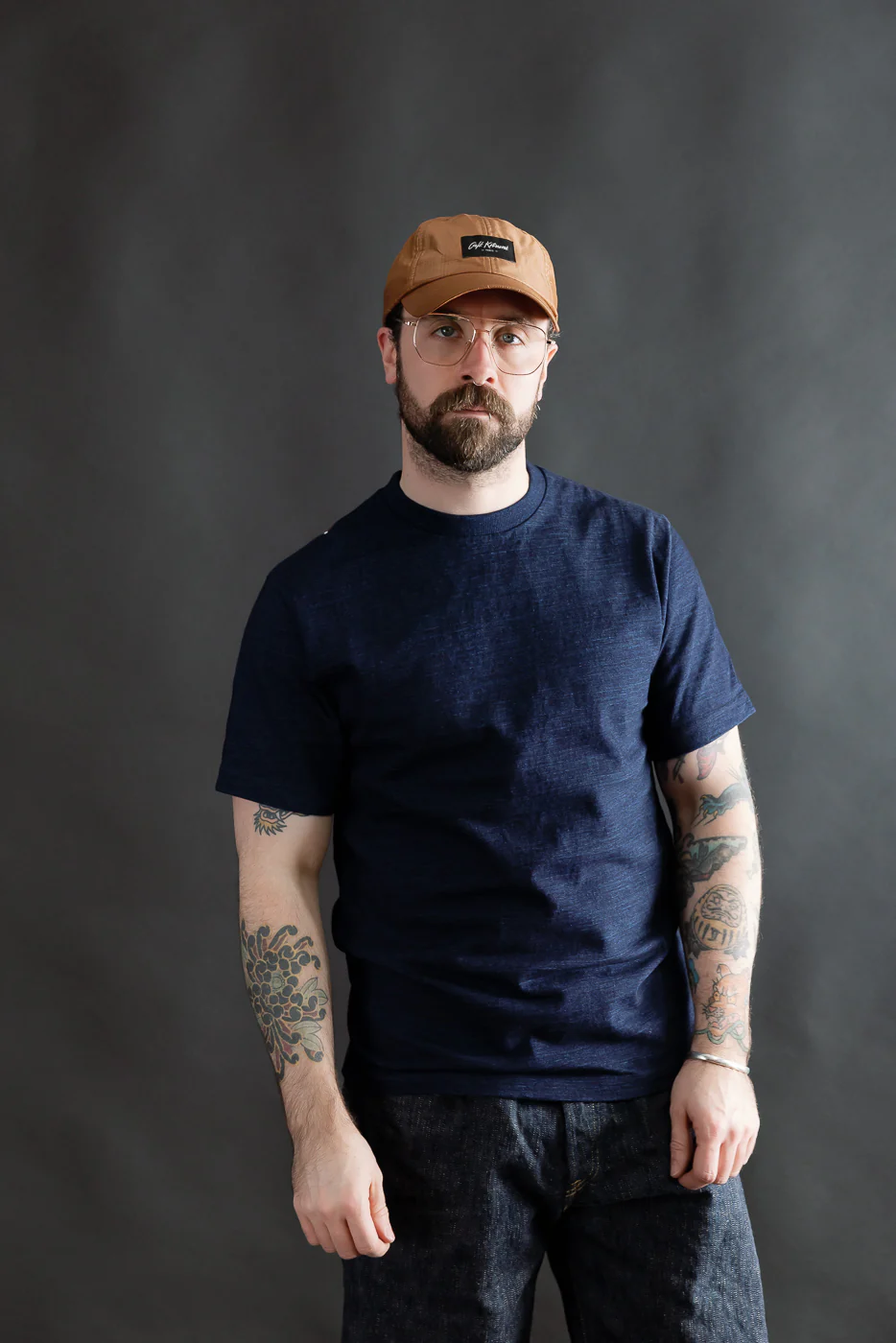 Shinkai Heavy T-Shirt - Indigo Dye - Image 9