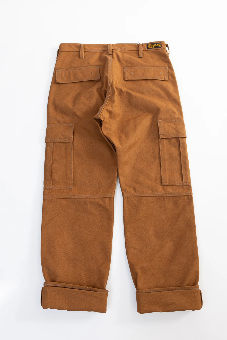 IH-734-BRN - 17oz Duck Cargo Pants - Brown - Image 6