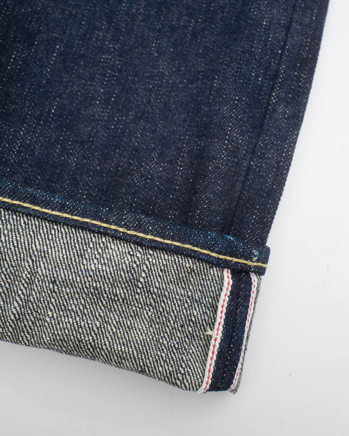IH-777S-18 - 18oz Vintage Selvedge Denim Slim Tapered Cut Jeans - Indigo - Image 5