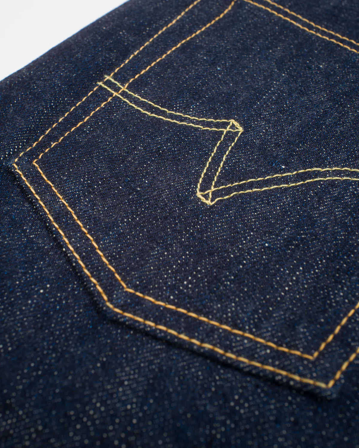 IH-777S-18 - 18oz Vintage Selvedge Denim Slim Tapered Cut Jeans - Indigo - Image 8