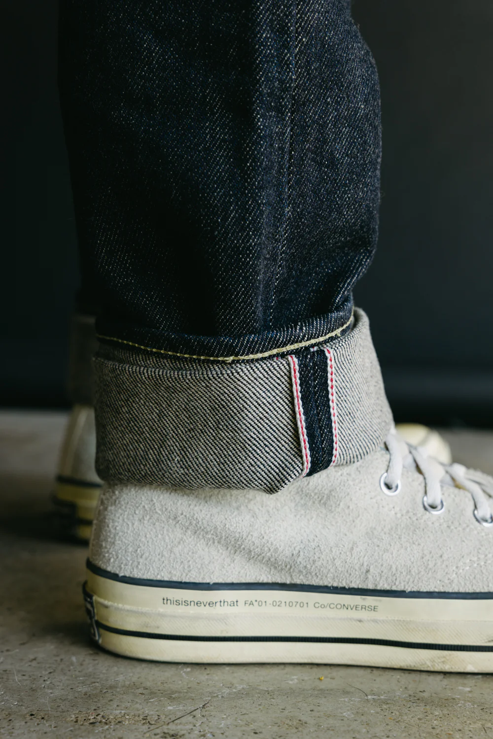IH-777S-21 -21oz Selvedge Denim Slim Tapered - Indigo - Image 15